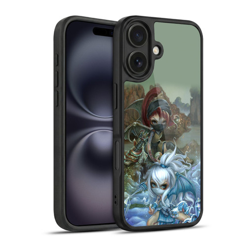 Strangeling Dragon Earth Ninja Fairies Gel Armour Case For Apple iPhone 16