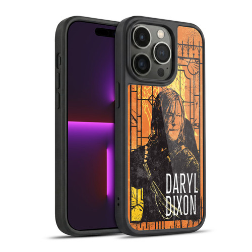 The Walking Dead: Daryl Dixon Graphics Character Art Gel Armour Case For Apple iPhone 14 Pro