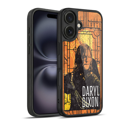 The Walking Dead: Daryl Dixon Graphics Character Art Gel Armour Case For Apple iPhone 16