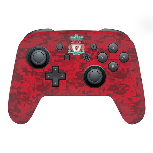 Liverpool Football Club Art Crest Red Camouflage Vinyl Sticker Skin Decal Cover for Nintendo Switch Pro Controller
