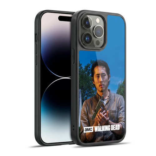 AMC The Walking Dead Filtered Characters Glenn Gel Armour Case For Apple iPhone 14 Pro Max