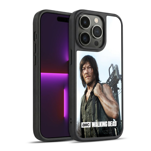 AMC The Walking Dead Filtered Characters Daryl Crossbow Gel Armour Case For Apple iPhone 14 Pro