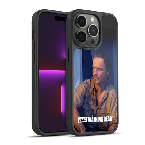 AMC The Walking Dead Filtered Characters Rick Gel Armour Case For Apple iPhone 14 Pro