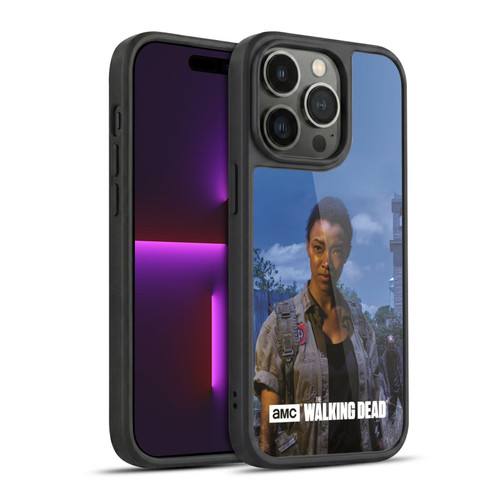 AMC The Walking Dead Filtered Characters Sasha Gel Armour Case For Apple iPhone 14 Pro