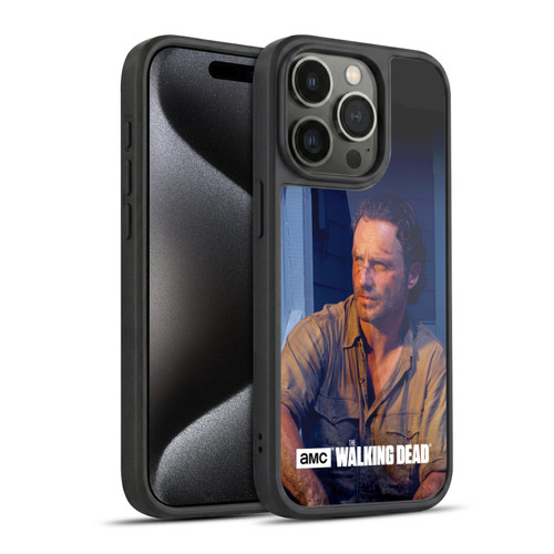 AMC The Walking Dead Filtered Characters Rick Gel Armour Case For Apple iPhone 15 Pro