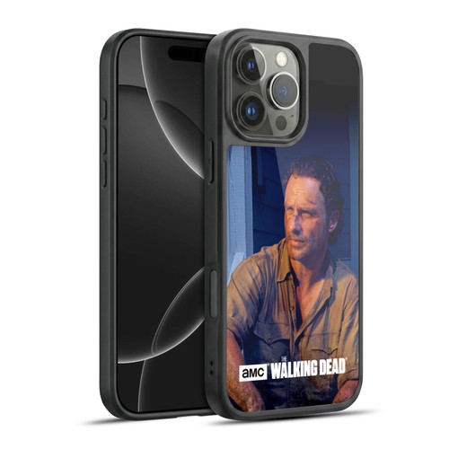 AMC The Walking Dead Filtered Characters Rick Gel Armour Case For Apple iPhone 16 Pro Max