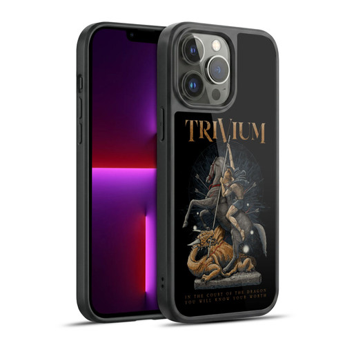 Trivium Graphics Dragon Slayer Gel Armour Case For Apple iPhone 13 Pro Max