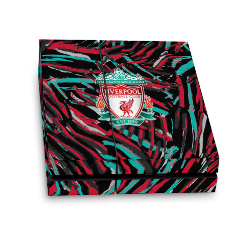 Liverpool Football Club Art Abstract Brush Vinyl Sticker Skin Decal Cover for Sony PS4 Console
