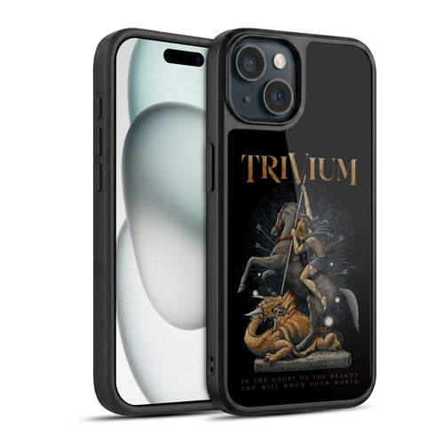 Trivium Graphics Dragon Slayer Gel Armour Case For Apple iPhone 15
