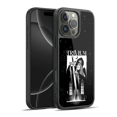 Trivium Graphics Skeleton Sword Gel Armour Case For Apple iPhone 16 Pro Max