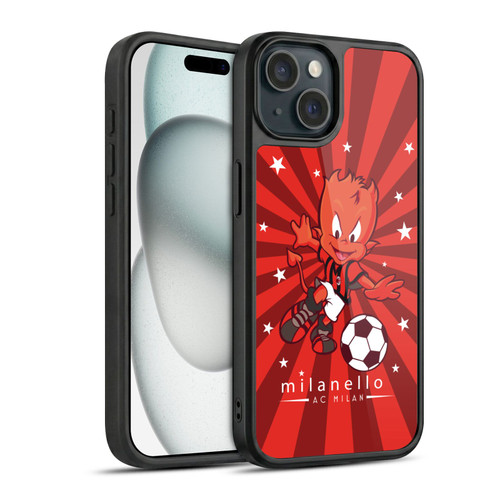 AC Milan Children Milanello 2 Gel Armour Case For Apple iPhone 15