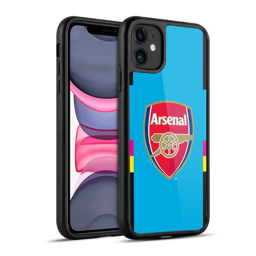 Arsenal FC 2016/17 Crest Kit Away Goalkeeper Gel Armour Case For Apple iPhone 11