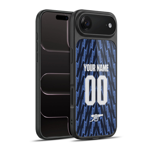 Custom Customised Personalised Arsenal FC 2025/26 Kit Away Gel Armour Case For Apple iPhone 17 Air