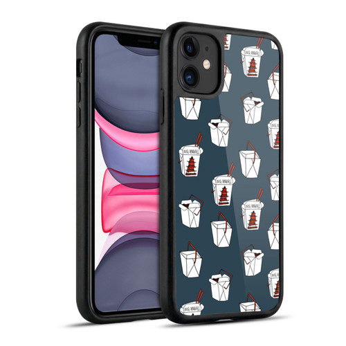 Andrea Lauren Design Food Pattern Take Out Gel Armour Case For Apple iPhone 11