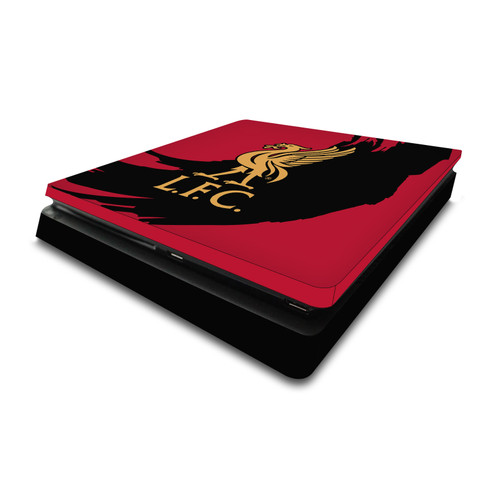 Liverpool Football Club Art Sweep Stroke Vinyl Sticker Skin Decal Cover for Sony PS4 Slim Console