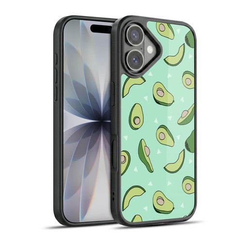Andrea Lauren Design Food Pattern Avocado Gel Armour Case For Apple iPhone 17