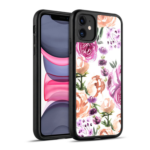 Anis Illustration Flowers Watercolour Gel Armour Case For Apple iPhone 11