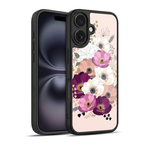 Anis Illustration Flowers Bouquet 1 Gel Armour Case For Apple iPhone 16