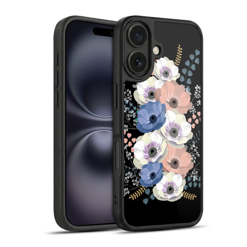 Anis Illustration Flowers Bouquet 5 Gel Armour Case For Apple iPhone 16