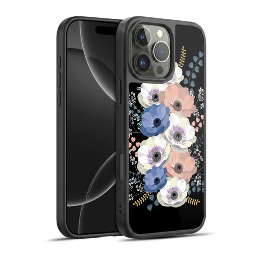 Anis Illustration Flowers Bouquet 5 Gel Armour Case For Apple iPhone 16 Pro Max