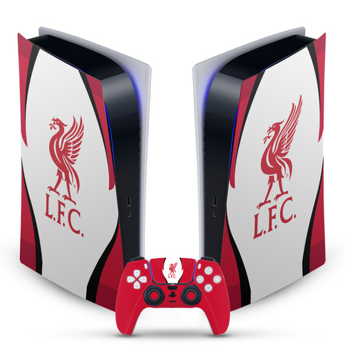 Liverpool Football Club Art Side Details Vinyl Sticker Skin Decal Cover for Sony PS5 Digital Edition Bundle