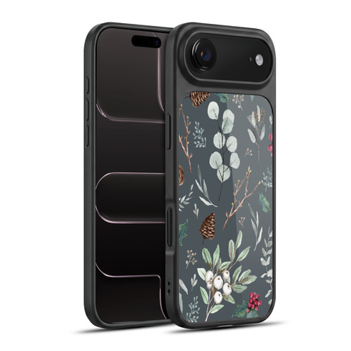 Anis Illustration Floral Pattern Christmas Eucalyptus Blue Gel Armour Case For Apple iPhone 17 Air
