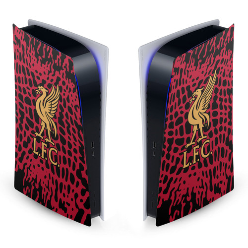 Liverpool Football Club Art Animal Print Vinyl Sticker Skin Decal Cover for Sony PS5 Digital Edition Console