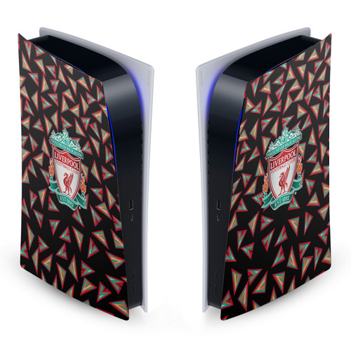 Liverpool Football Club Art Geometric Pattern Vinyl Sticker Skin Decal Cover for Sony PS5 Digital Edition Console
