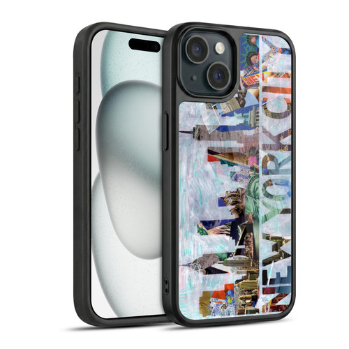 Artpoptart Travel New York Gel Armour Case For Apple iPhone 15