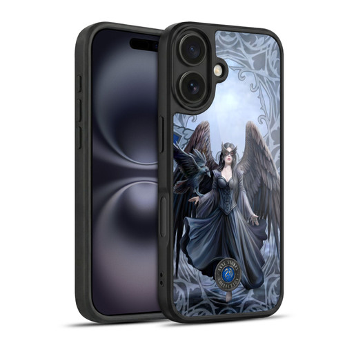 Anne Stokes Raven Full With Pattern Gel Armour Case For Apple iPhone 16