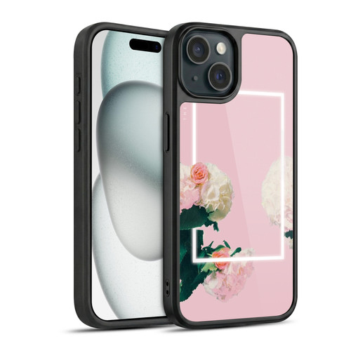 The 1975 Key Art Roses Pink Gel Armour Case For Apple iPhone 15