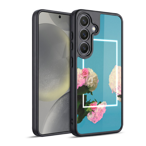 The 1975 Key Art Roses Blue Gel Armour Case For Samsung Galaxy S24 5G