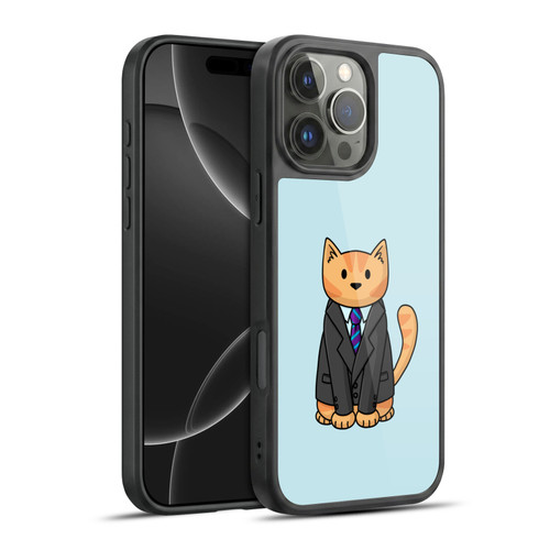 Beth Wilson Doodle Cats 2 Business Suit Gel Armour Case For Apple iPhone 16 Pro Max