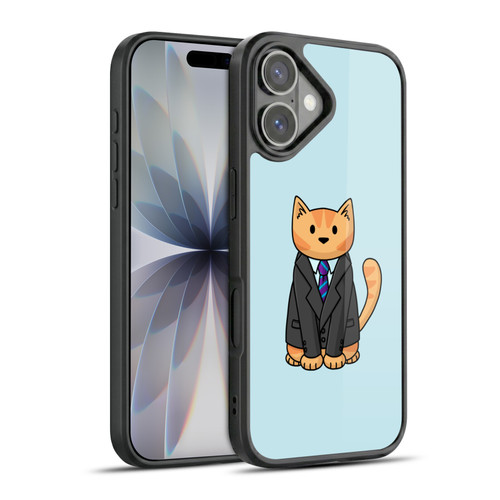 Beth Wilson Doodle Cats 2 Business Suit Gel Armour Case For Apple iPhone 17