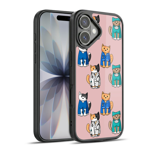 Beth Wilson Doodle Cats 2 Professionals Gel Armour Case For Apple iPhone 17