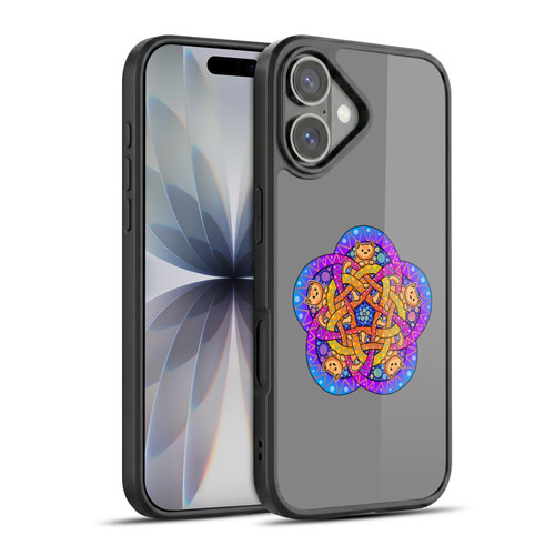Beth Wilson Doodle Cats 2 Ginger Celtic Knot Gel Armour Case For Apple iPhone 17