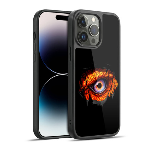 Christos Karapanos Mythical Phoenix Eye Gel Armour Case For Apple iPhone 14 Pro Max