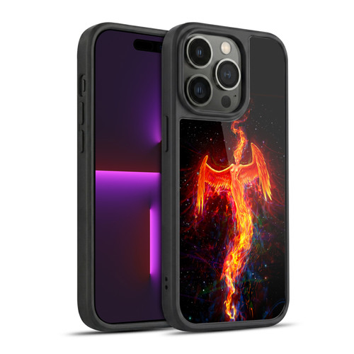 Christos Karapanos Mythical Fireborn Gel Armour Case For Apple iPhone 14 Pro
