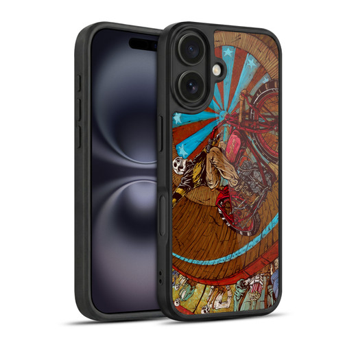 David Lozeau Skeleton Grunge Wall Of Death Gel Armour Case For Apple iPhone 16