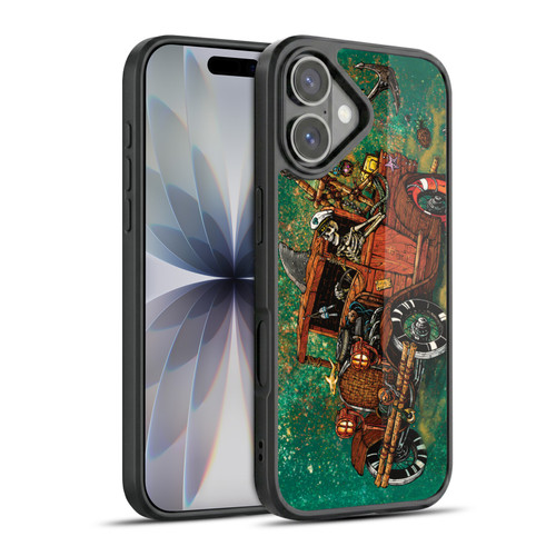 David Lozeau Skeleton Grunge Tiki Towing Gel Armour Case For Apple iPhone 17