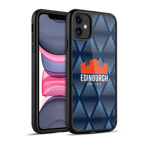 Edinburgh Rugby Graphics Pattern Gel Armour Case For Apple iPhone 11