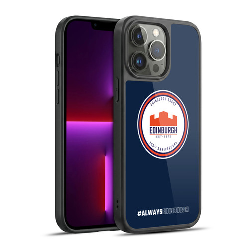 Edinburgh Rugby Graphics 150th Logo Gel Armour Case For Apple iPhone 13 Pro Max