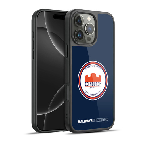 Edinburgh Rugby Graphics 150th Logo Gel Armour Case For Apple iPhone 16 Pro Max