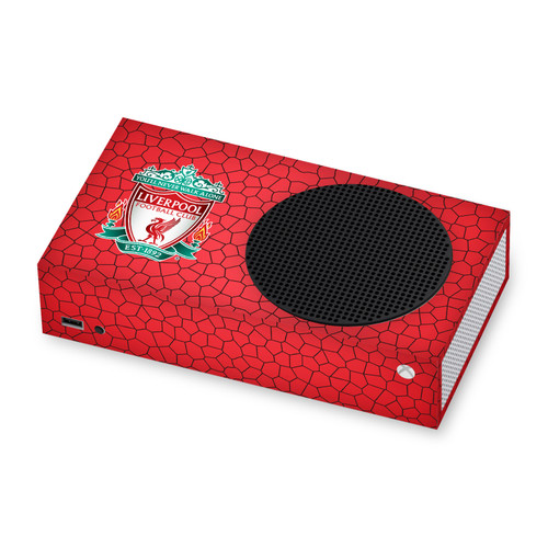 Liverpool Football Club Art Crest Red Mosaic Vinyl Sticker Skin Decal Cover for Microsoft Xbox Series S Console