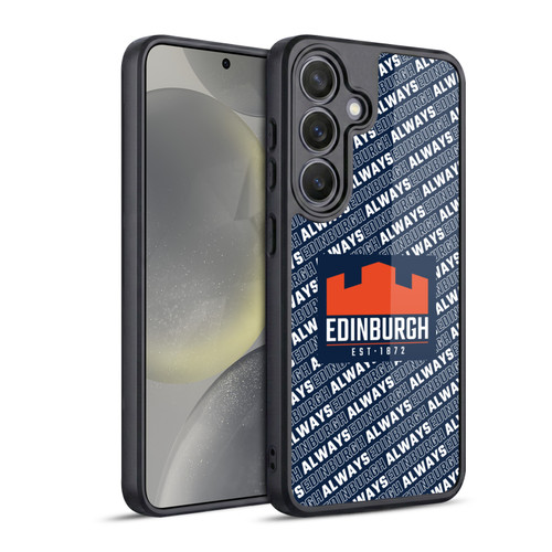 Edinburgh Rugby Graphics Logo Pattern Gel Armour Case For Samsung Galaxy S24 5G
