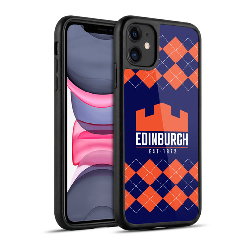 Edinburgh Rugby Logo 2 Argyle Gel Armour Case For Apple iPhone 11