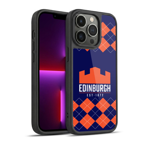 Edinburgh Rugby Logo 2 Argyle Gel Armour Case For Apple iPhone 13 Pro