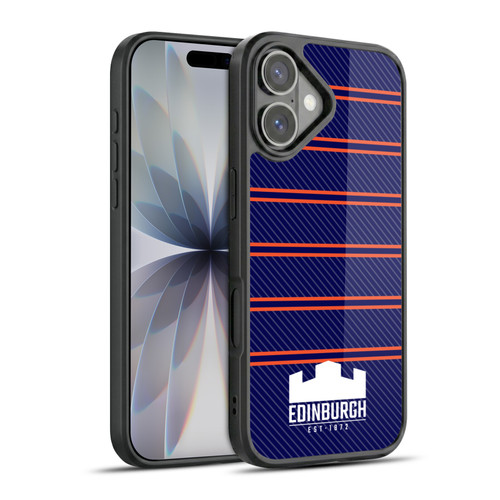 Edinburgh Rugby Logo 2 Stripes Gel Armour Case For Apple iPhone 17