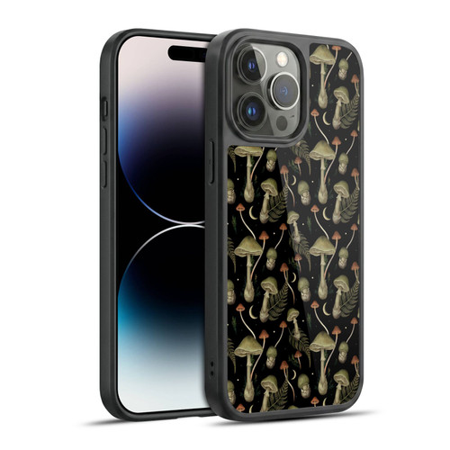 Episodic Drawing Pattern Death Cap Gel Armour Case For Apple iPhone 14 Pro Max