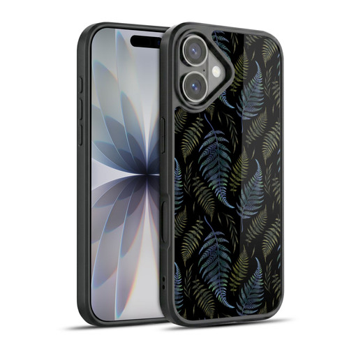 Episodic Drawing Pattern Leaves Gel Armour Case For Apple iPhone 17